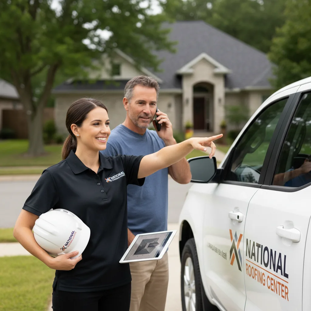 National Roofing Center customer support in Wittmann